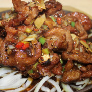 黑椒羊仔扒					Black Pepper Sauce Lamb	