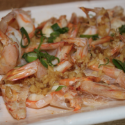 蒜茸开边蒸大虾			Garlic Steam Prawns